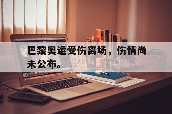 浩瀚体育电竞官网注册-巴黎奥运受伤离场，伤情尚未公布。